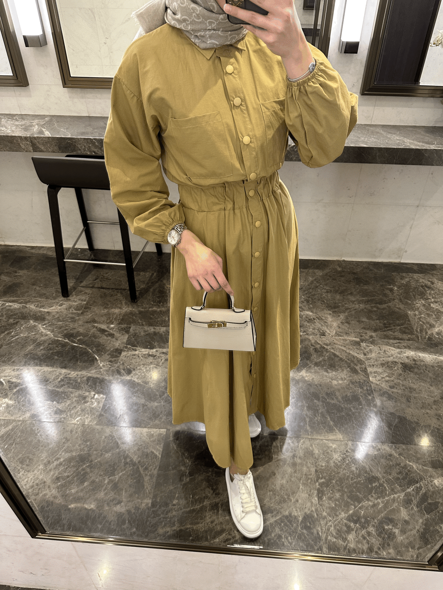 BEYMEN MODEL ELBİSE YAĞYEŞİLİ