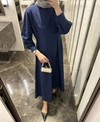 CLARA ELBİSE LACİVERT