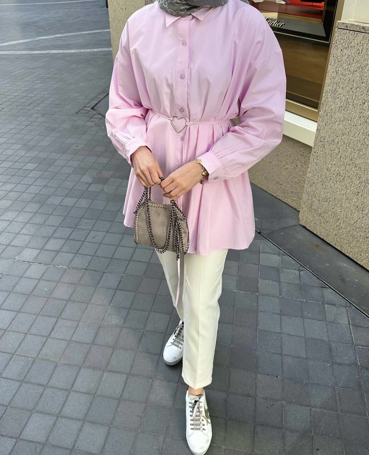 Milena Gömlek Pembe