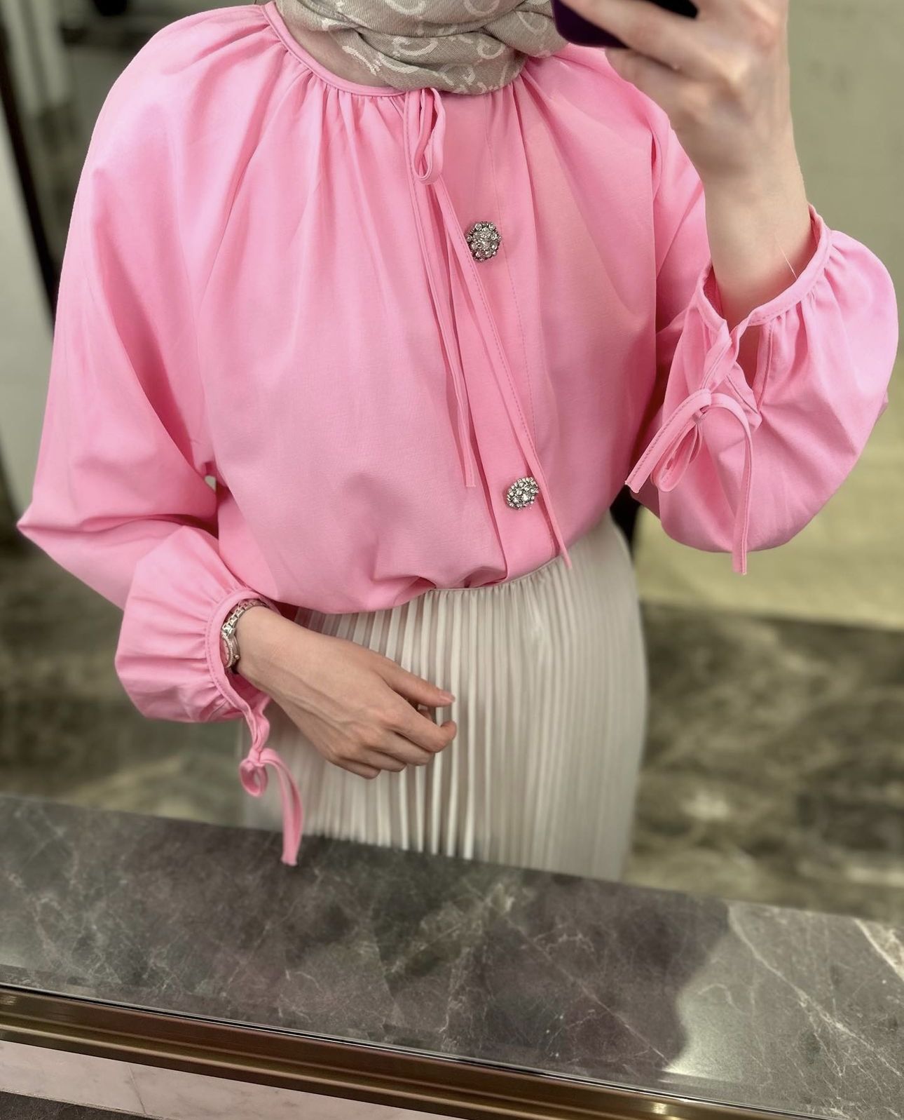 Fame Gömlek Pembe