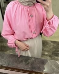 Fame Gömlek Pembe