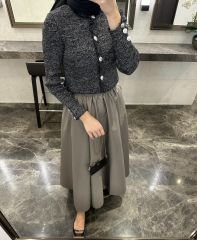 Simli Triko Hırka