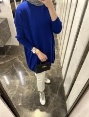 Basic Triko Kazak Saks
