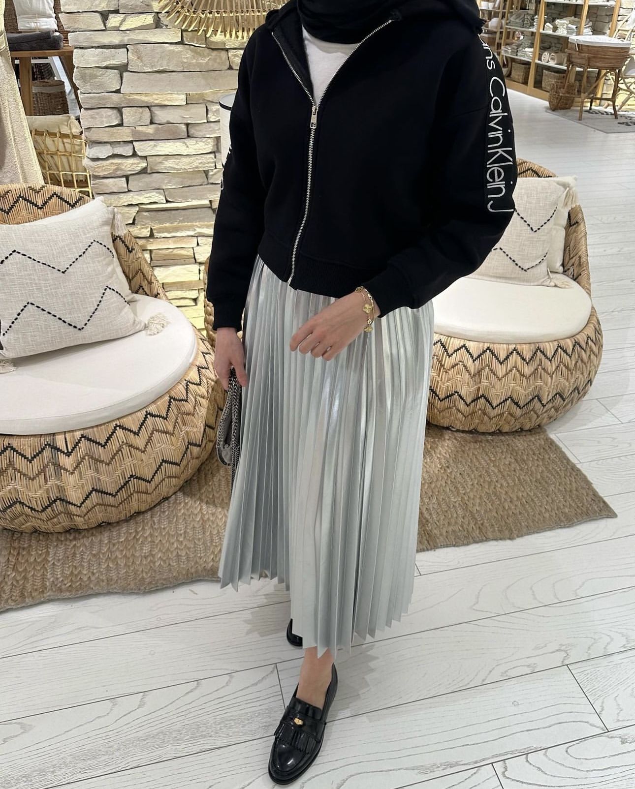 Calvin Klein Fermuarlı Sweat