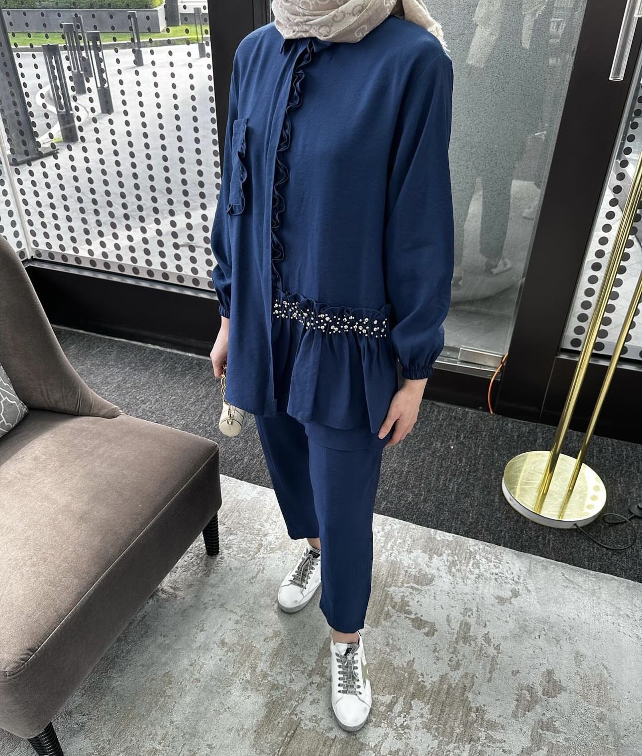 Pearly Takım Lacivert