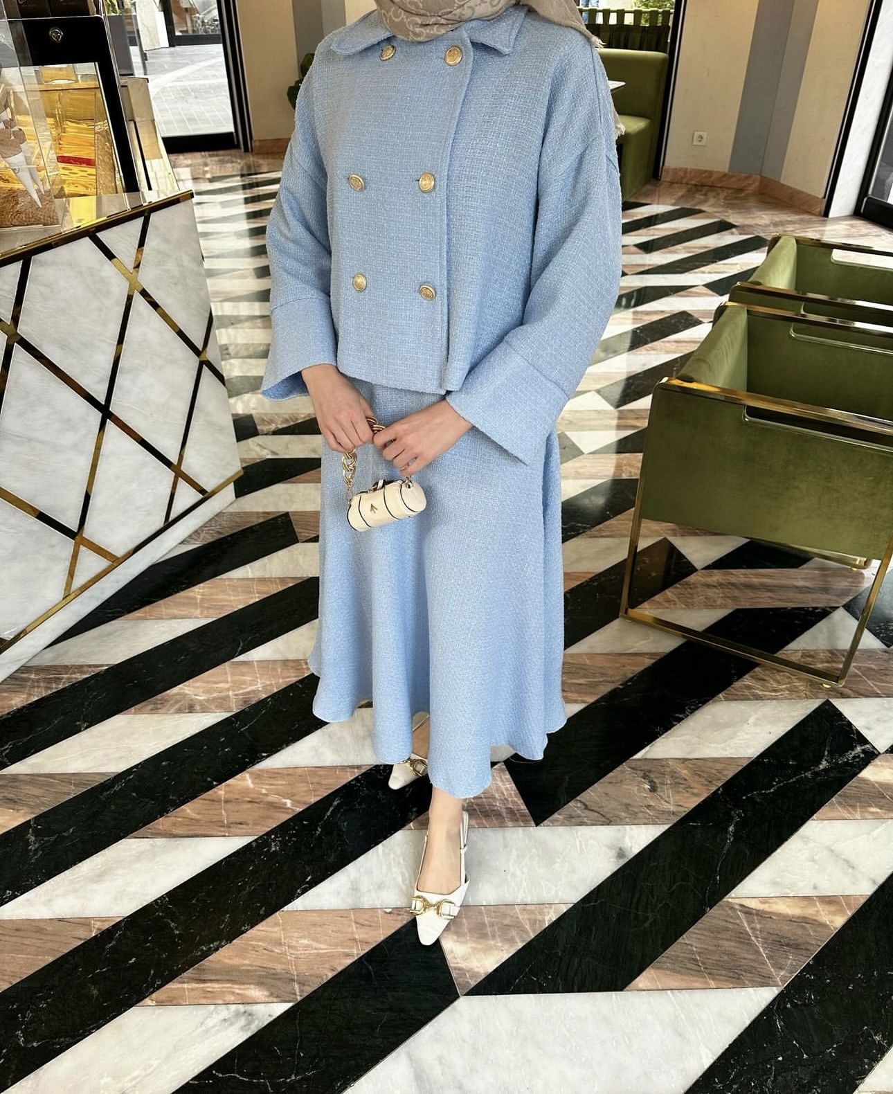 Royal Tüvit Takım Bebe Mavi