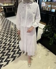 Liona Fisto Takım Beyaz